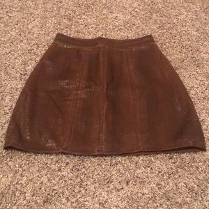 Guess Faux Snake Skin Skirt
